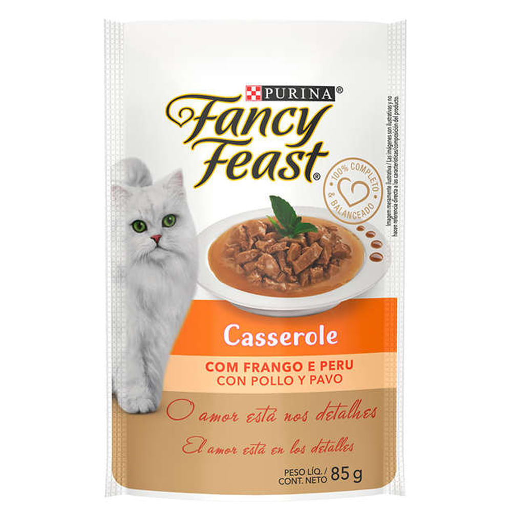 Foto-do-produto-Racao-Umida-Gatos-Fancy-Feast-Casserole-c--Frango-e-Peru-85g-no-petshop-online-da-Tudo-de-Bicho