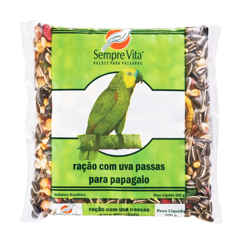 Foto-do-produto-Racao-Para-Papagaio-com-Frutas-Sempre-Vita-500g-no-petshop-online-da-Tudo-de-Bicho