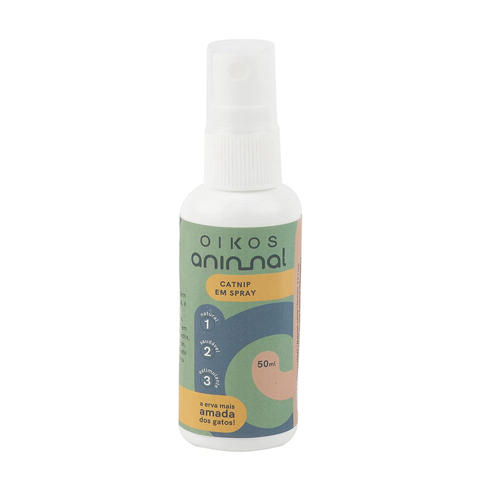 Foto-do-produto-Spray-Catnip-Para-Gatos-50ml-Oikos-no-petshop-online-da-Tudo-de-Bicho