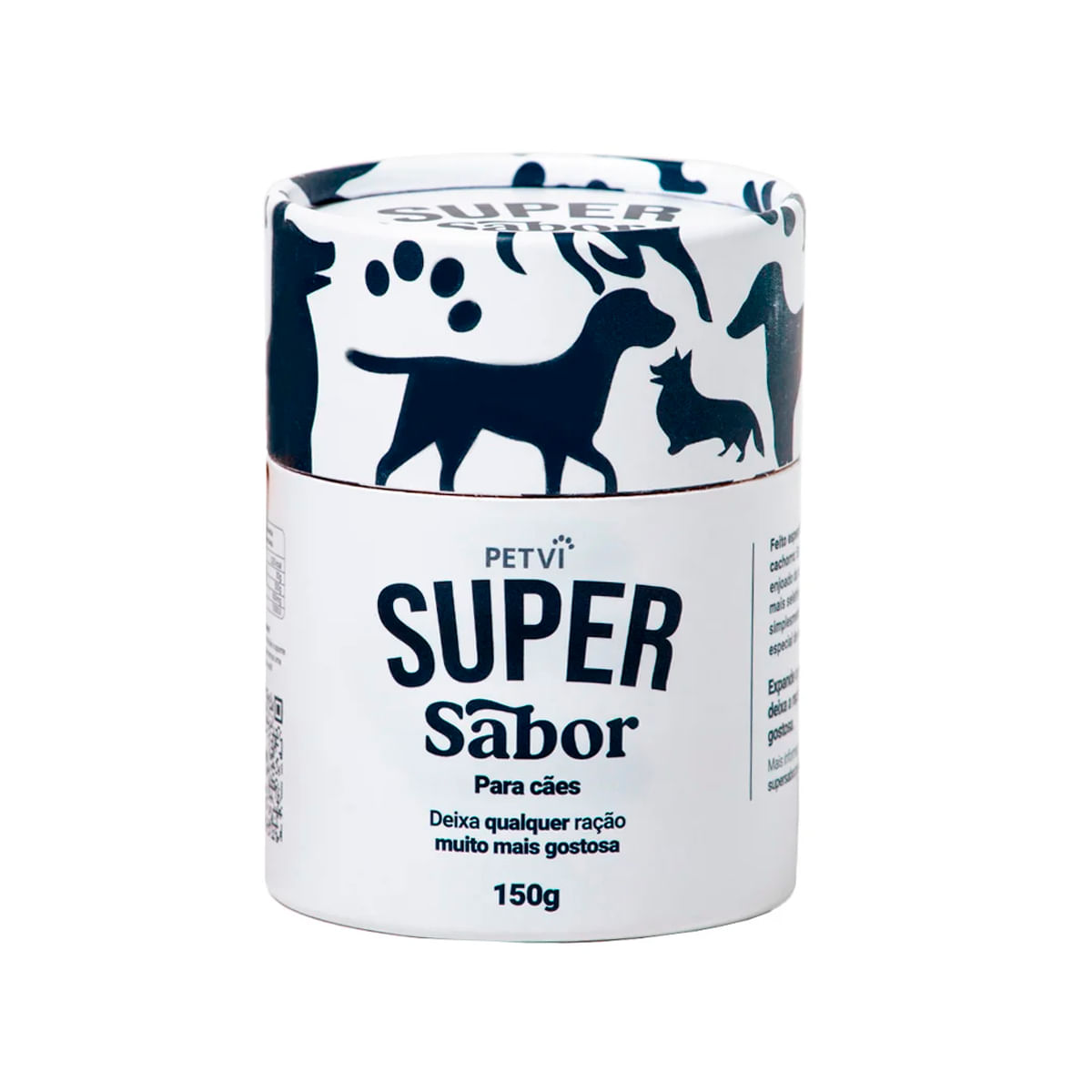 Foto-do-produto-Suplemento-Para-Cachorro-Super-Sabor-Petvi-150g-no-petshop-online-da-Tudo-de-Bicho