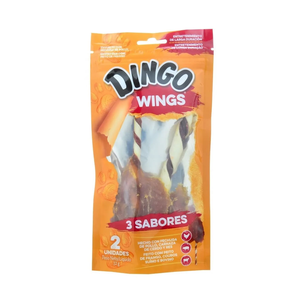 Foto-do-produto-Osso-Dingo-Caes-Triple-Flavor-Wings-32g-no-petshop-online-da-Tudo-de-Bicho