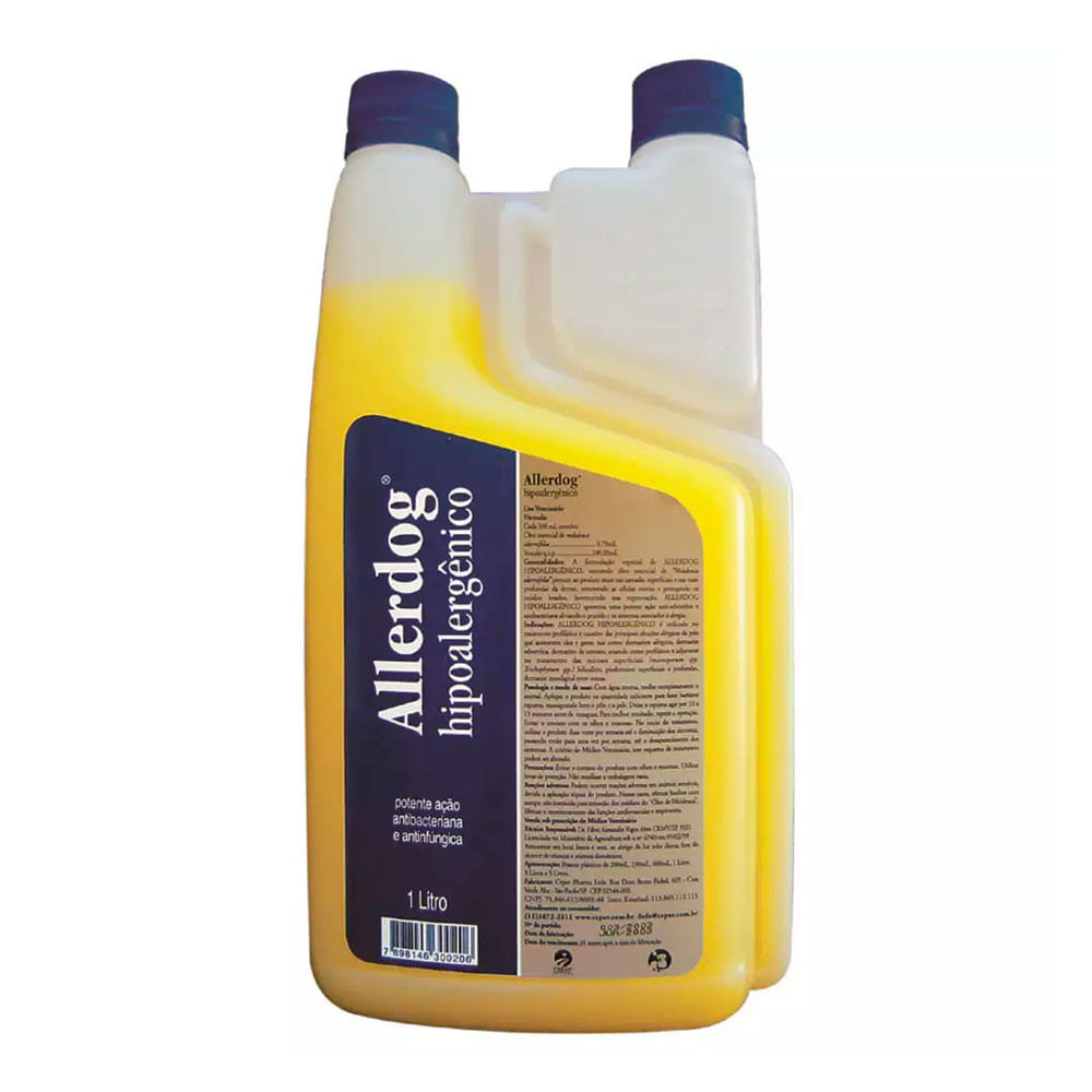 Foto-do-produto-Shampoo-Allerdog-Hipoalergenico-Cepav-1-Litro-no-petshop-online-da-Tudo-de-Bicho