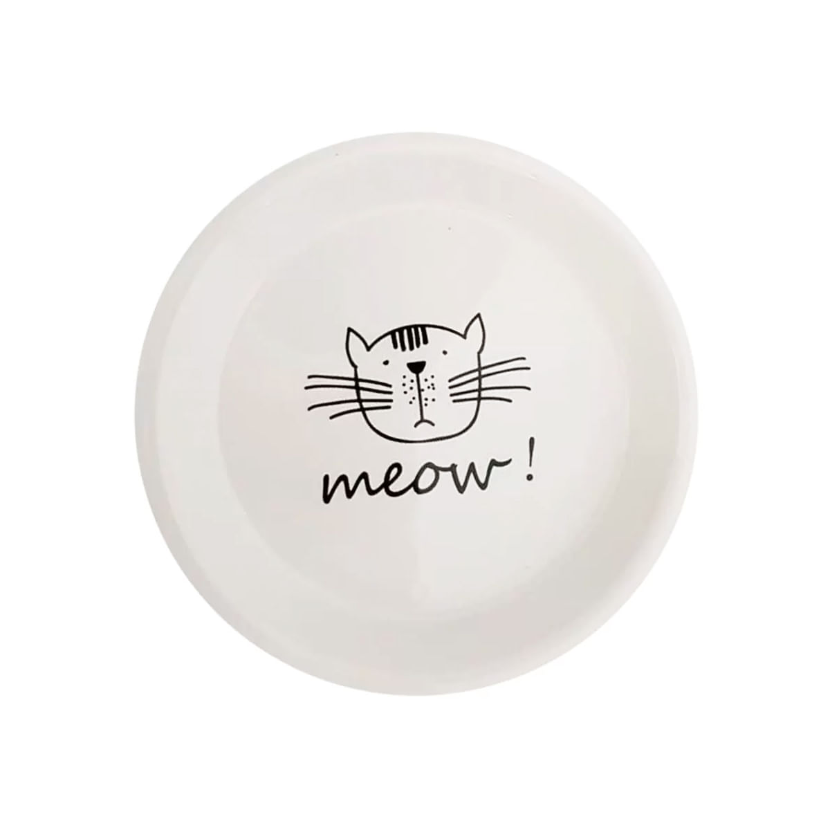Foto-do-produto-Comedouro-Gatos-The-Pets-Porcelana-Branca-150ml-no-petshop-online-da-Tudo-de-Bicho