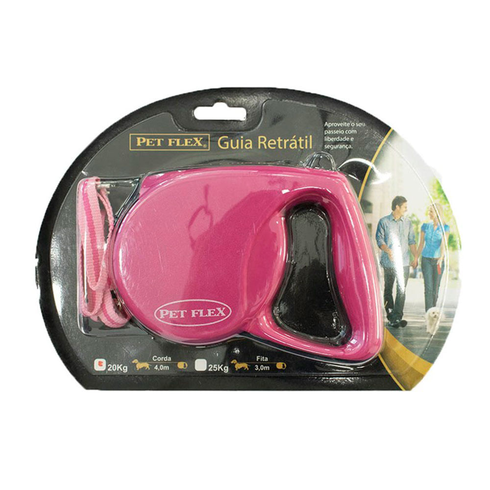 Foto-do-produto-Guia-Premium-Rosa-Petflex-Soft-Caes-ate-20kg-no-petshop-online-da-Tudo-de-Bicho