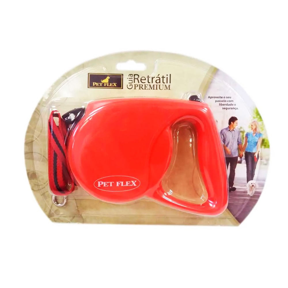 Foto-do-produto-Guia-Retratil-Premium-Vermelho-Pet-Flex-Ate-20kg-no-petshop-online-da-Tudo-de-Bicho