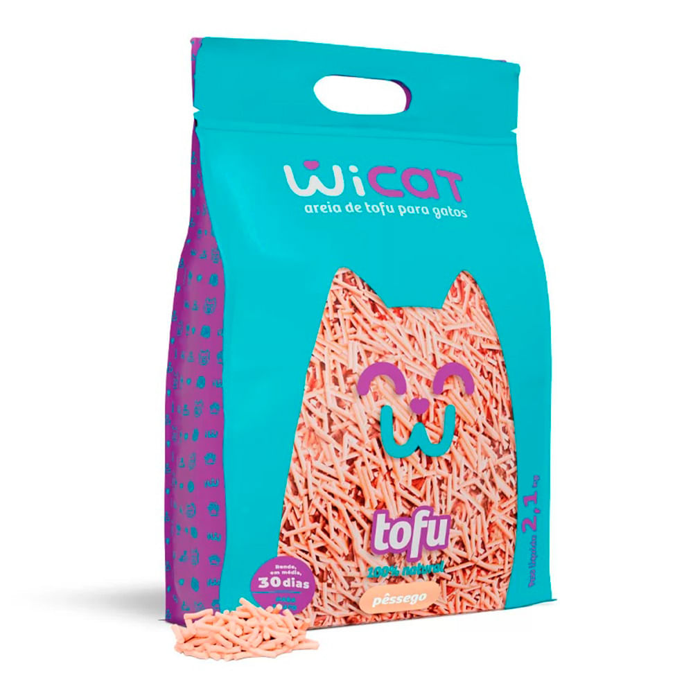 Foto-do-produto-Granulado-Higienico-Para-Gatos-WiCat-Tofu-Pessego-21kg-no-petshop-online-da-Tudo-de-Bicho