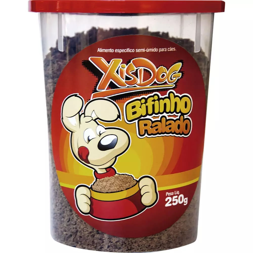 Foto-do-produto-Petisco-Caes-XisDog-Bifinho-Ralado-250g-no-petshop-online-da-Tudo-de-Bicho