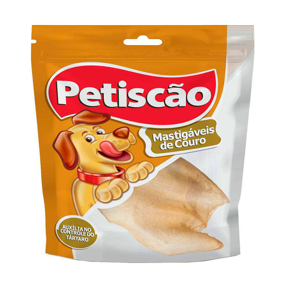 Foto-do-produto-Petisco-Caes-Petiscao-Orelha-Bovina-Natural-no-petshop-online-da-Tudo-de-Bicho