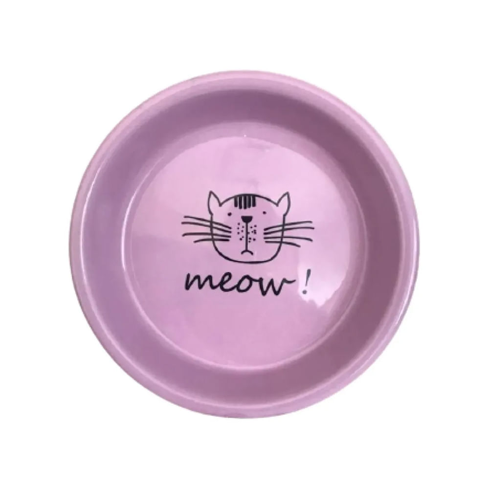 Foto-do-produto-Comedouro-Gatos-The-Pets-Porcelana-Lilas-250ml-no-petshop-online-da-Tudo-de-Bicho