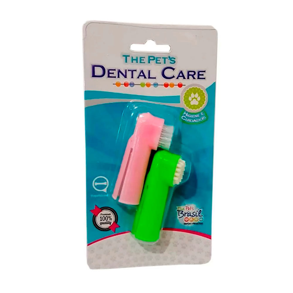 Foto-do-produto-Escova-Dental-The-Pets-Dedeira-Blister-C-2-Unidades-no-petshop-online-da-Tudo-de-Bicho