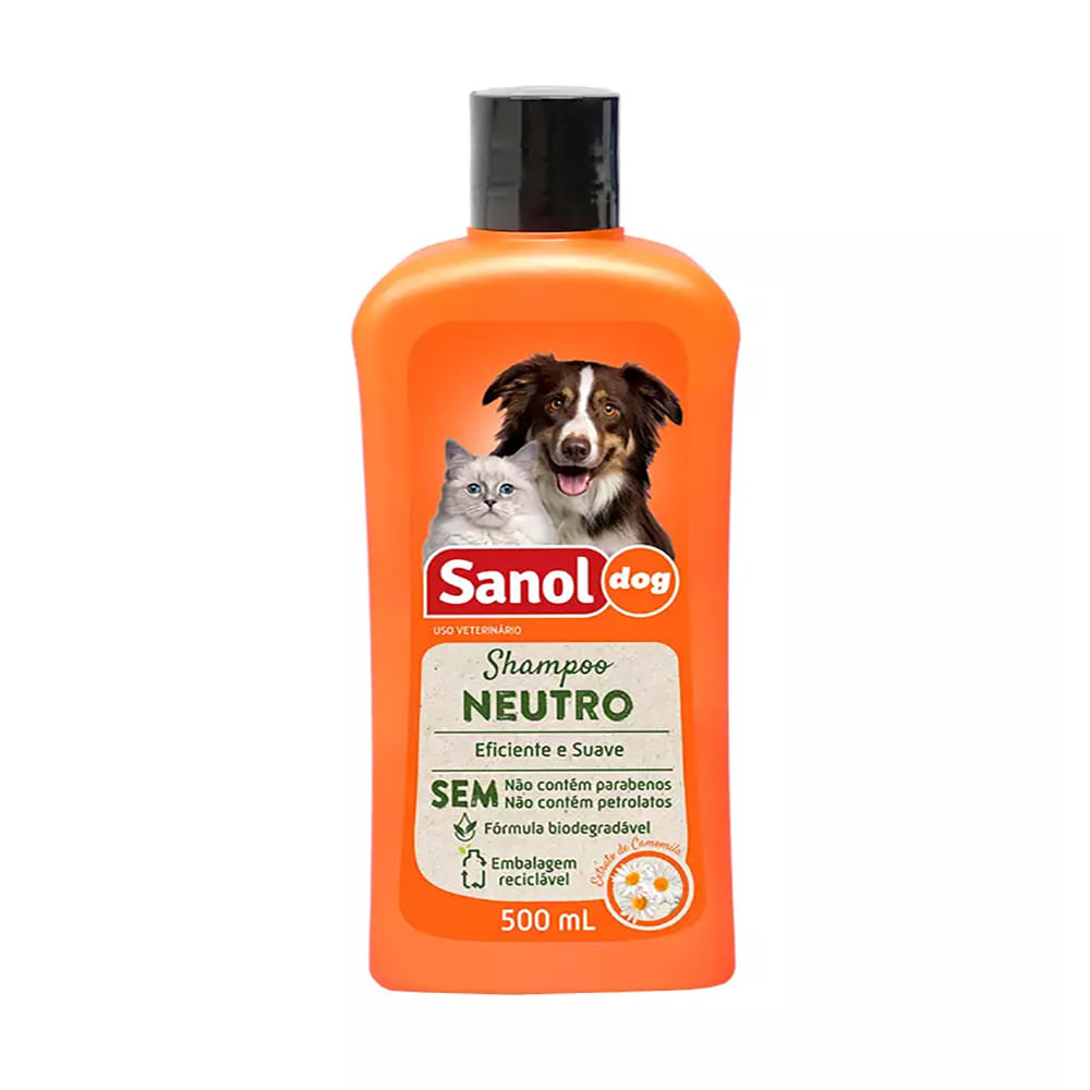 Foto-do-produto-Shampoo-Sanol-Dog-Neutro-500ml-no-petshop-online-da-Tudo-de-Bicho