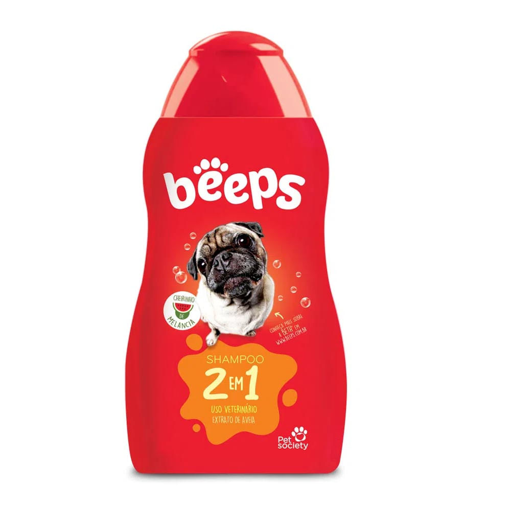 Foto-do-produto-Shampoo-2-Em-1-Beeps-Pet-Society-500ml-no-petshop-online-da-Tudo-de-Bicho