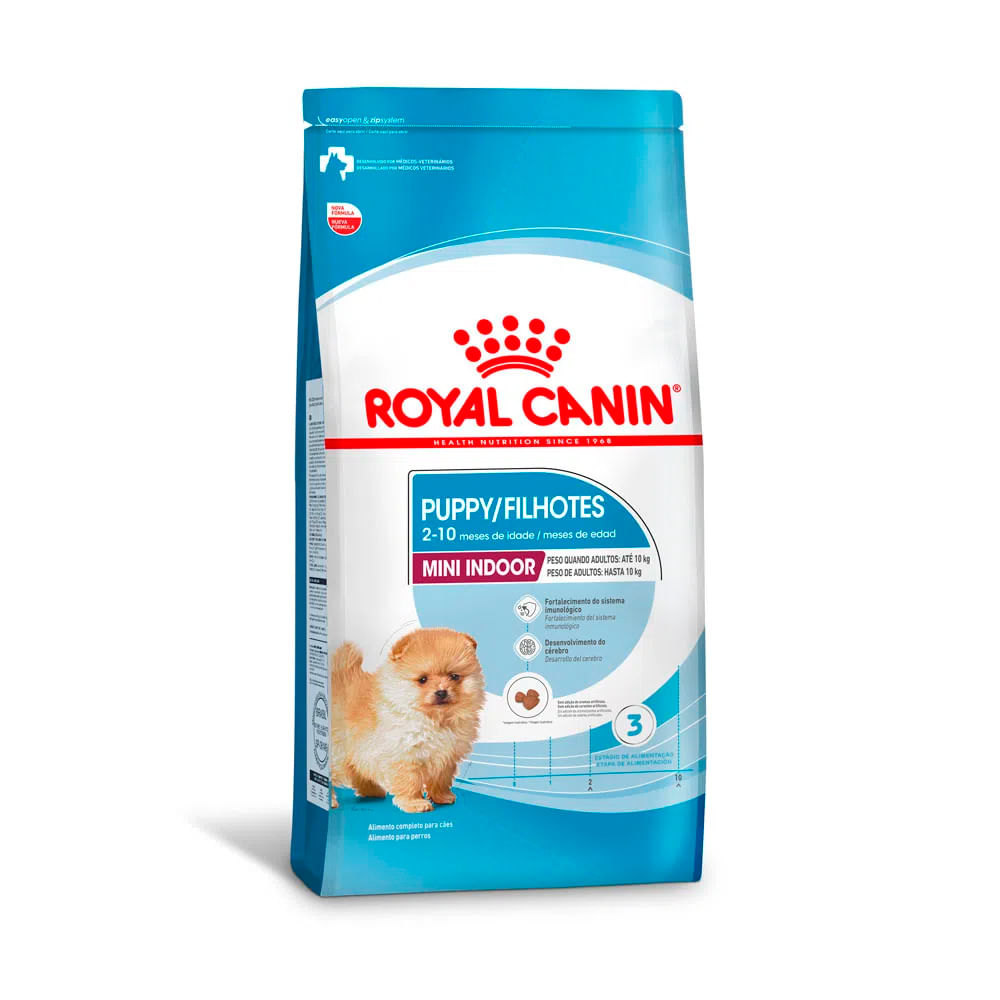 Foto-do-produto-Racao-Caes-Royal-Canin-Puppy-Mini-Indoor-Puppy-Jr-1kg-no-petshop-online-da-Tudo-de-Bicho