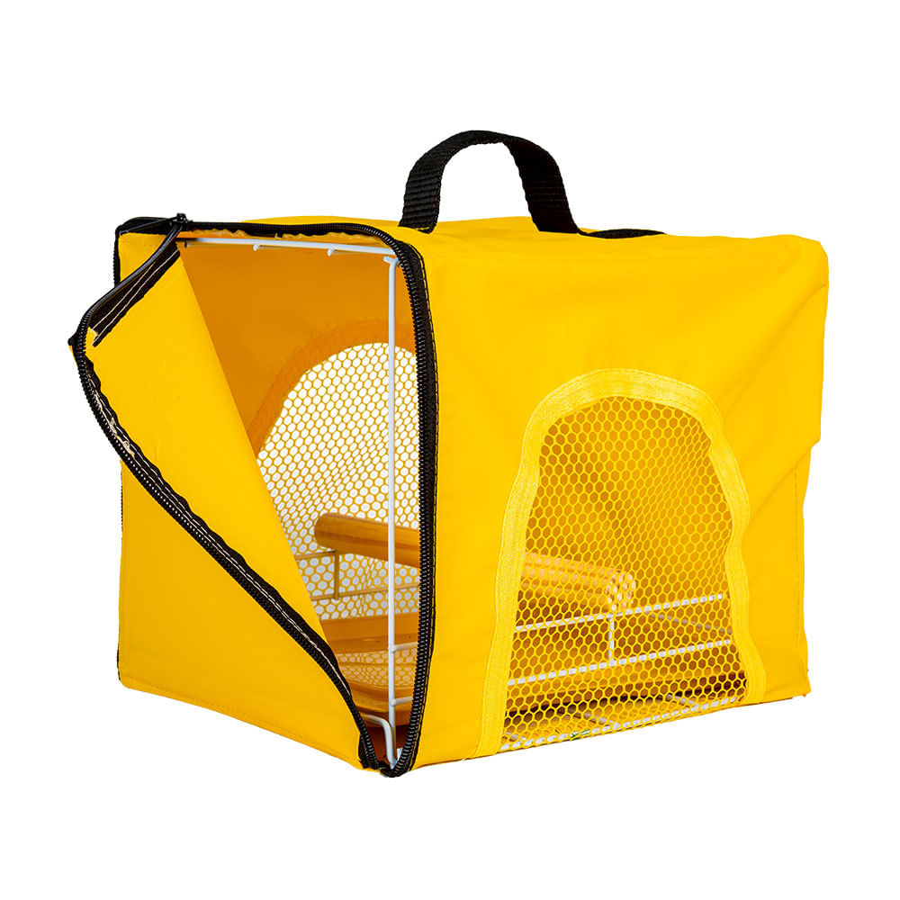 Foto-do-produto-Bolsa-Transporte-Calopsita-Amarela-Jel-Plast-no-petshop-online-da-Tudo-de-Bicho