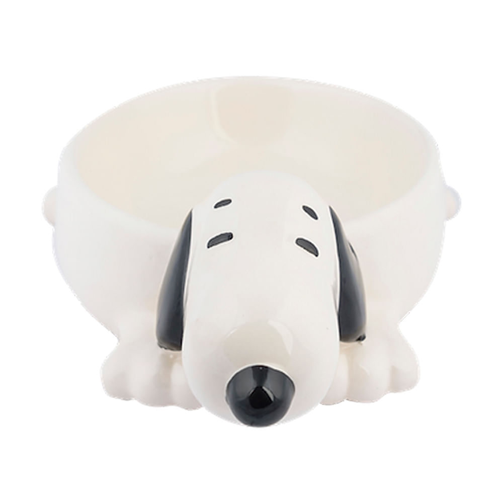 Foto-do-produto-Comedouro-Para-Caes-Ceramica-Snoopy-Zooz-Pets-250ml-no-petshop-online-da-Tudo-de-Bicho