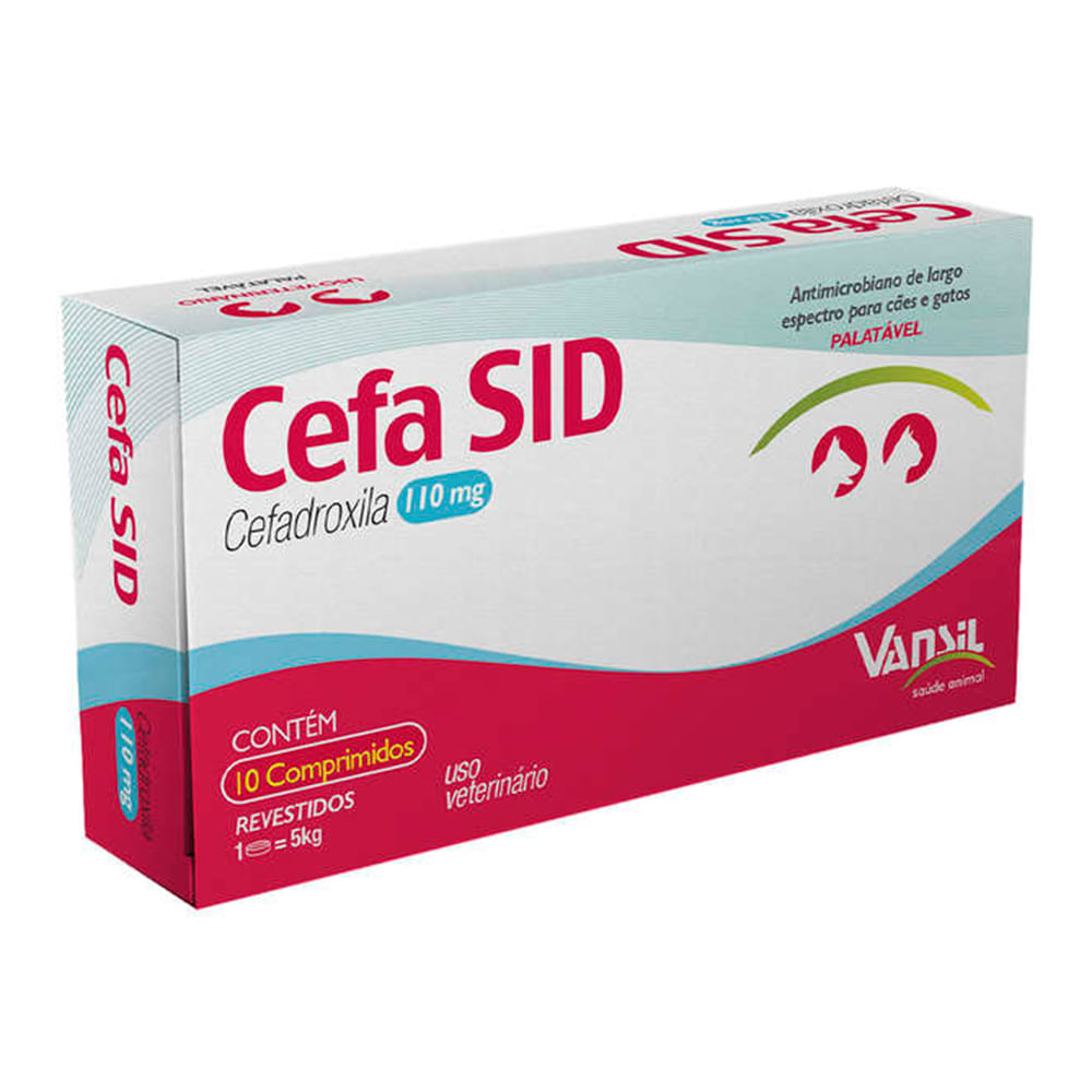 Foto-do-produto-Cefa-Sid-Antimicrobiano-Vansil-110mg-no-petshop-online-da-Tudo-de-Bicho