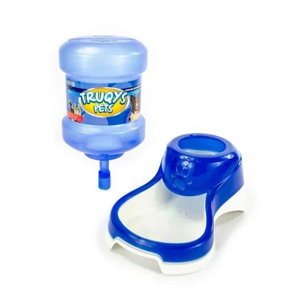 Foto-do-produto-Bebedouro-Automatico-Truqys-Pets-Azul-2-Litros-no-petshop-online-da-Tudo-de-Bicho