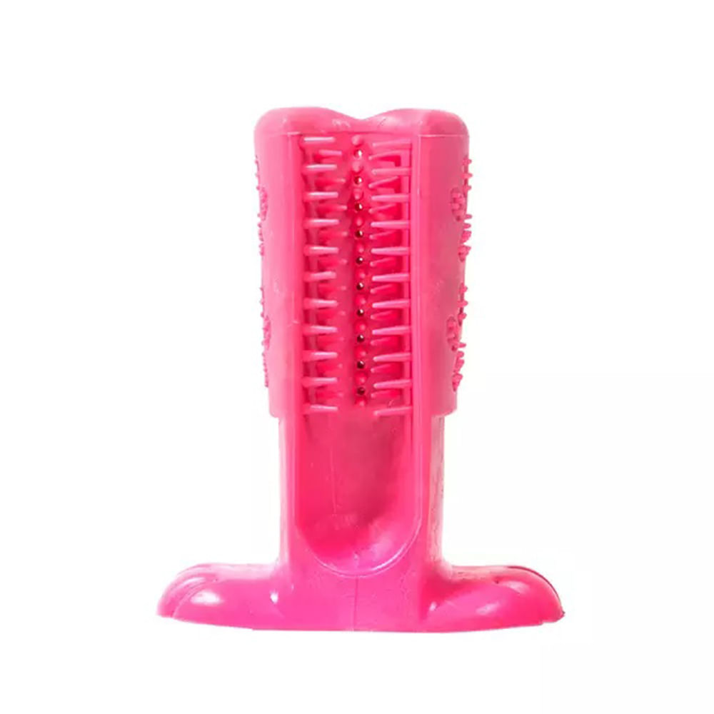 Foto-do-produto-Escova-Dental-Rosa-para-Caes-Grande-Truqys-Pets-no-petshop-online-da-Tudo-de-Bicho