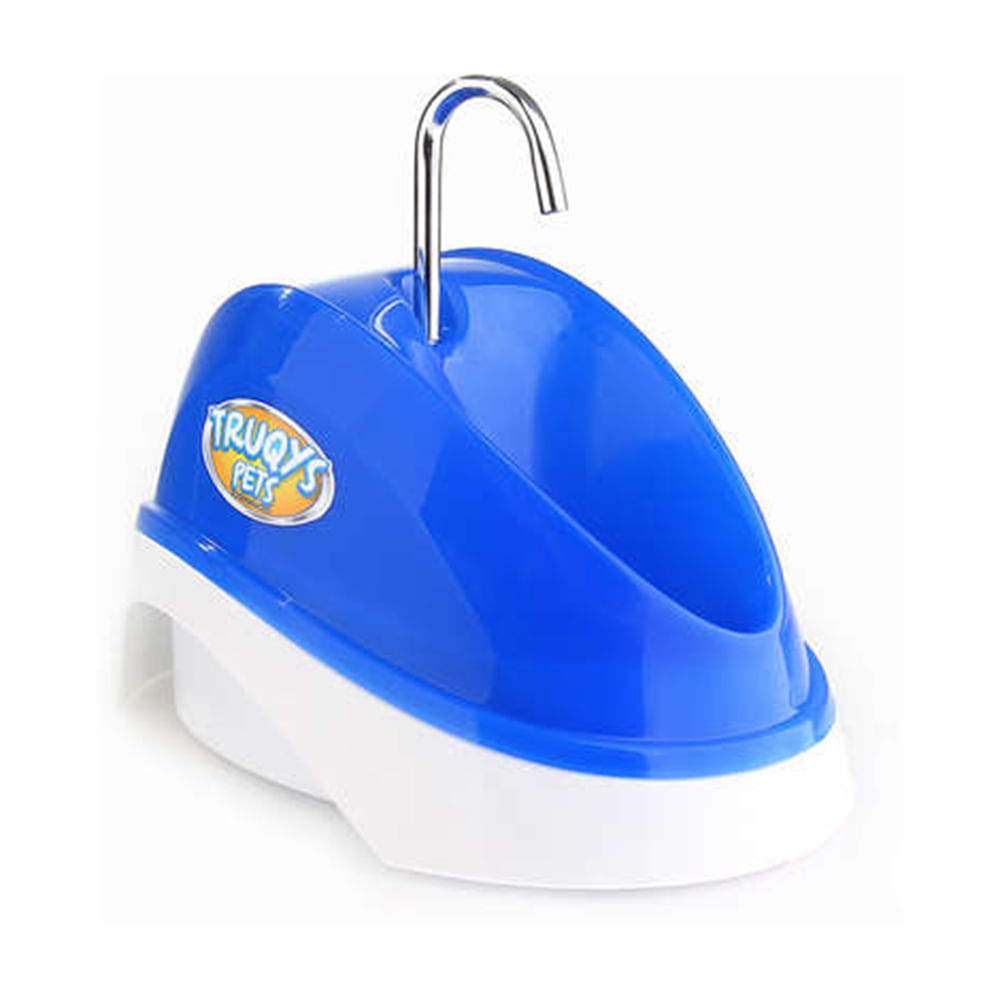 Foto-do-produto-Bebedouro-Fonte-Automatica-Bivolt-Truqys-Pets-Azul-2-Litros-no-petshop-online-da-Tudo-de-Bicho