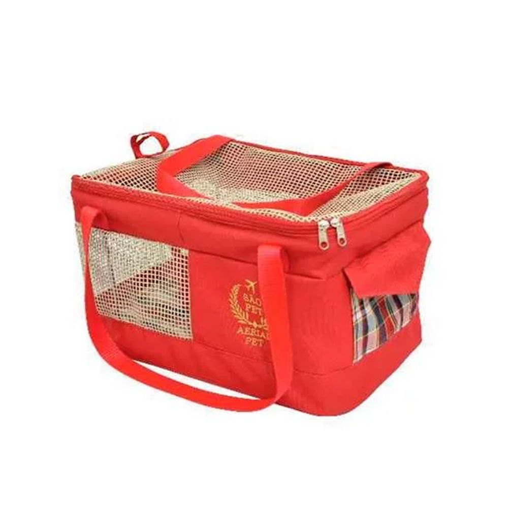 Foto-do-produto-Bolsa-Aerial-Pet-para-Aviao-Cia-Aerea-Azul-Vermelho-no-petshop-online-da-Tudo-de-Bicho