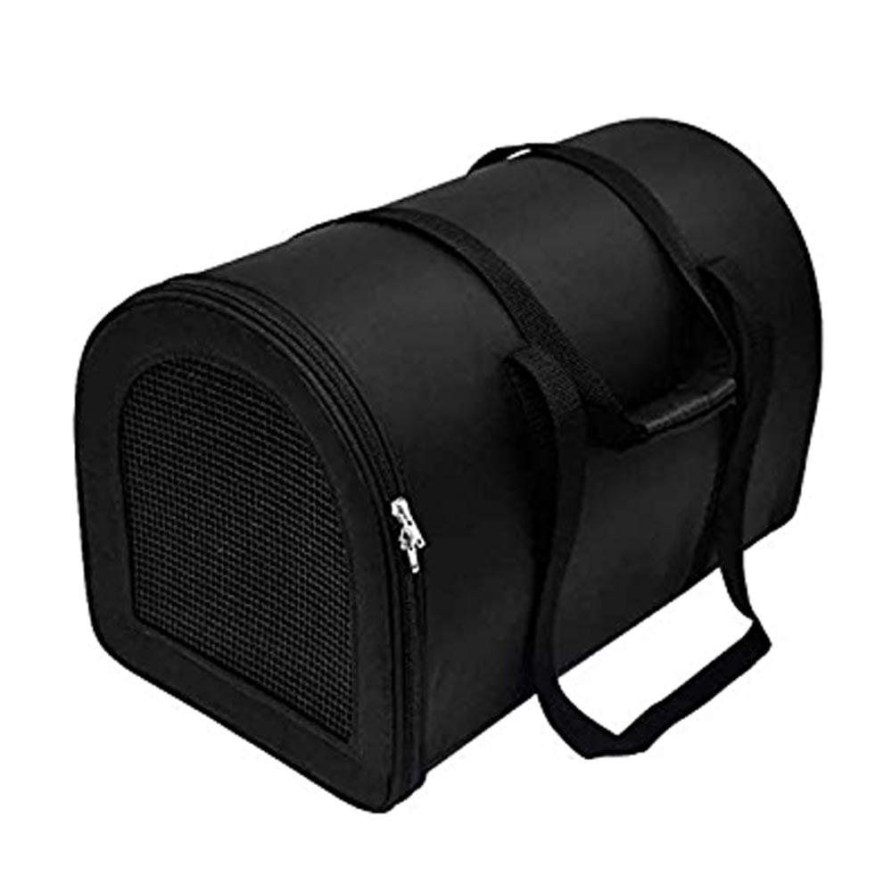 Foto-do-produto-Bolsa-Sao-Pet-Red-Nylon-Liso-Preto-N2-no-petshop-online-da-Tudo-de-Bicho