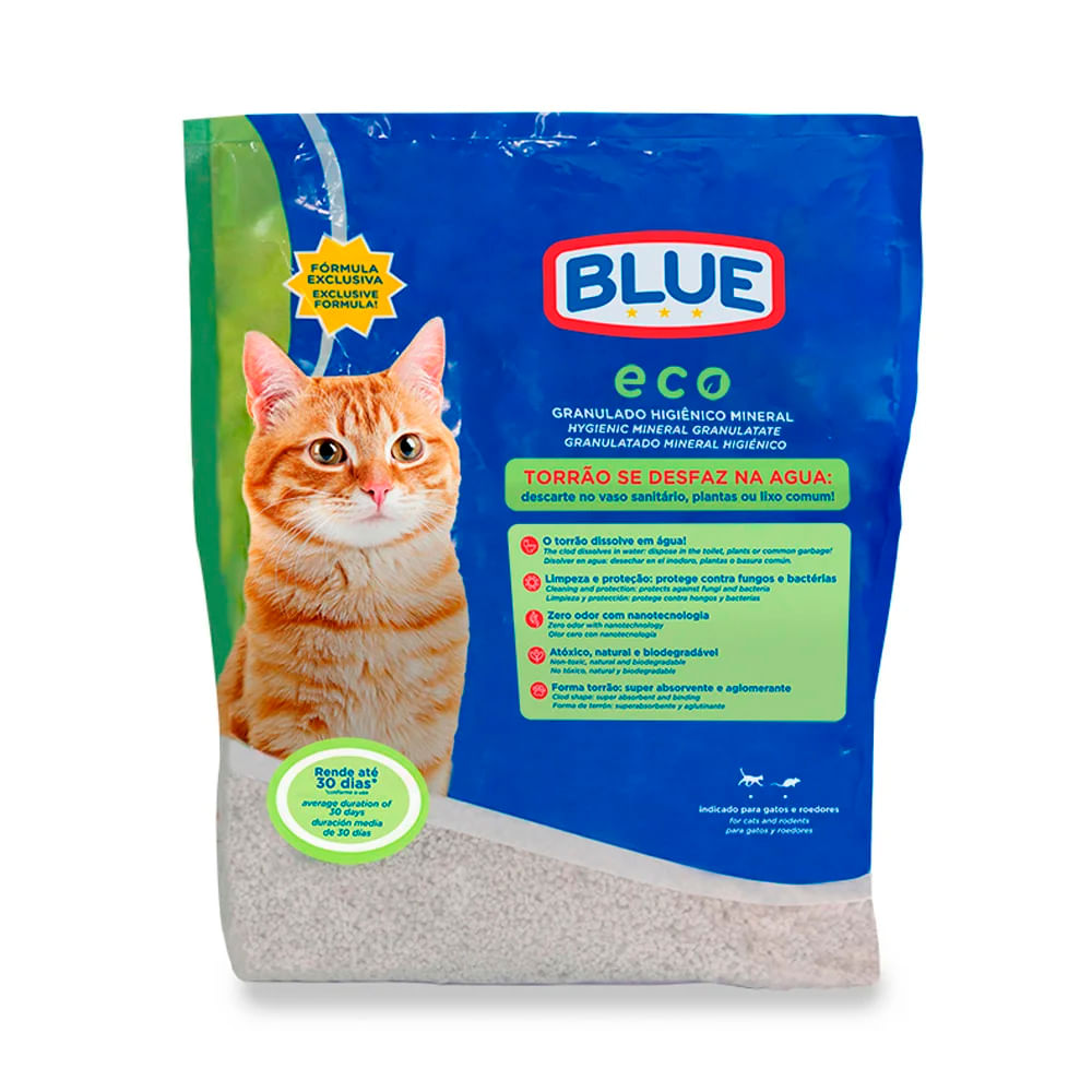 Foto-do-produto-Granulado-Higienico-Mineral-Eco-Blue-2kg-no-petshop-online-da-Tudo-de-Bicho