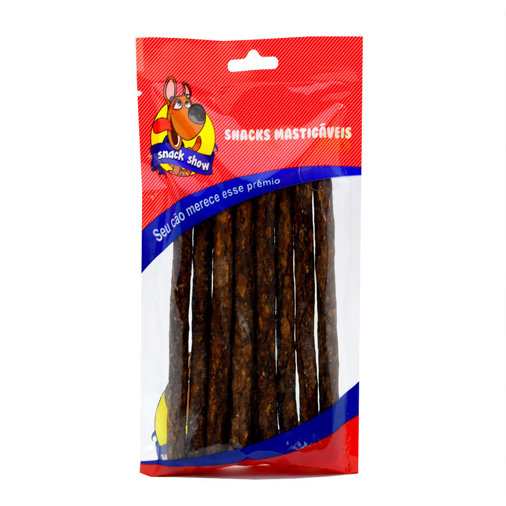 Foto-do-produto-Osso-Caes-Snack-Show-Palitos-Kr-105-Carne-10-Unidades-no-petshop-online-da-Tudo-de-Bicho