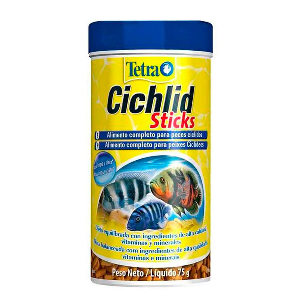 Foto-do-produto-Racao-Tetra-Cichlid-Sticks-75g-no-petshop-online-da-Tudo-de-Bicho