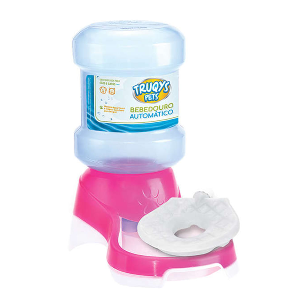 Foto-do-produto-Bebedouro-Automatico-Ice-para-Pets-Rosa-Truqys-Pets-2-Litros-no-petshop-online-da-Tudo-de-Bicho