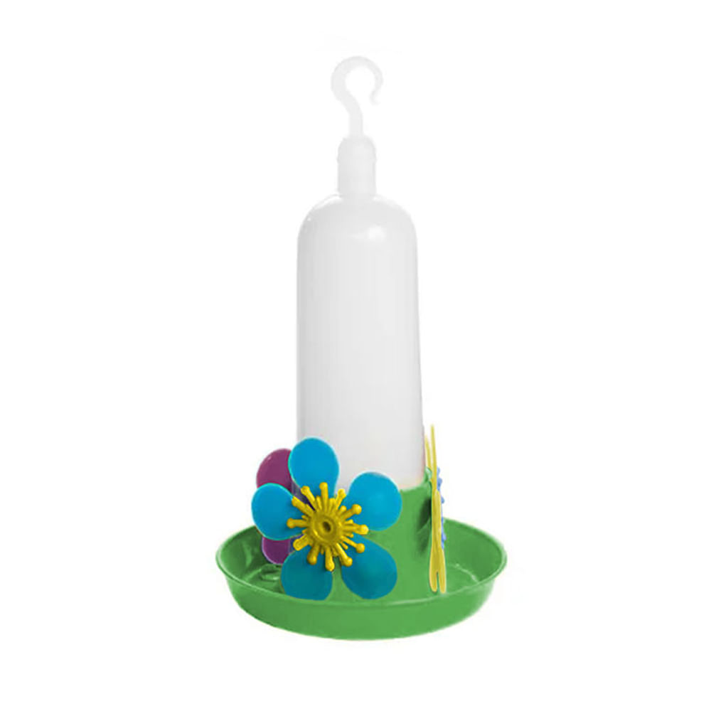 Foto-do-produto-Bebedouro-Beija-Flor-Mini-Verde-Jel-Plast-100ml-no-petshop-online-da-Tudo-de-Bicho