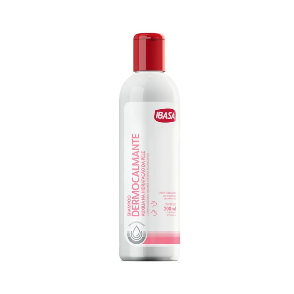 Foto-do-produto-Shampoo-Dermocalmante-Ibasa-200ml-no-petshop-online-da-Tudo-de-Bicho