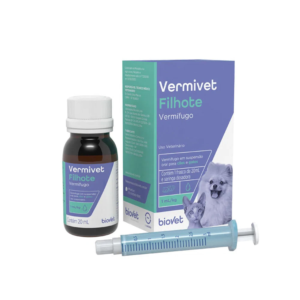 Foto-do-produto-Vermifugo-Vermivet-Filhotes-Biovet-20ml-no-petshop-online-da-Tudo-de-Bicho