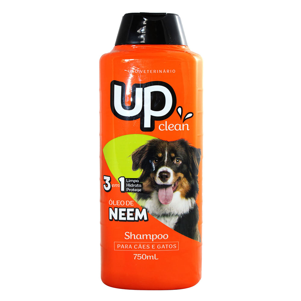 Foto-do-produto-Shampoo-Up-Clean-para-Caes-e-Gatos-Oleo-De-Neem-750ml-no-petshop-online-da-Tudo-de-Bicho