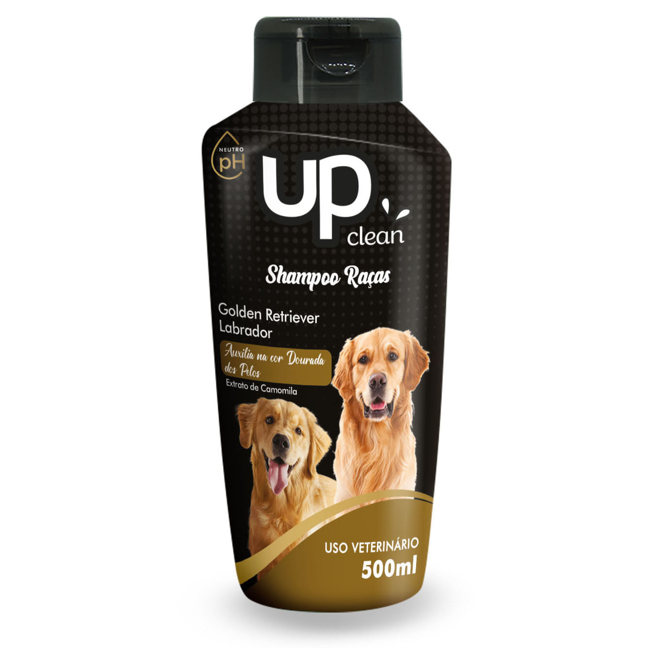 Foto-do-produto-Shampoo-Up-Clean-Racas-Golden-e-Labrador-500ml-no-petshop-online-da-Tudo-de-Bicho