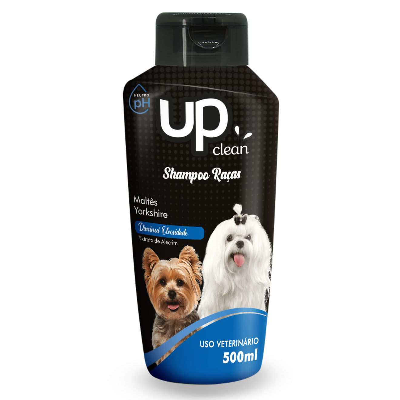 Foto-do-produto-Shampoo-Up-Clean-Racas-Maltes-e-Yorkshire-500ml-no-petshop-online-da-Tudo-de-Bicho