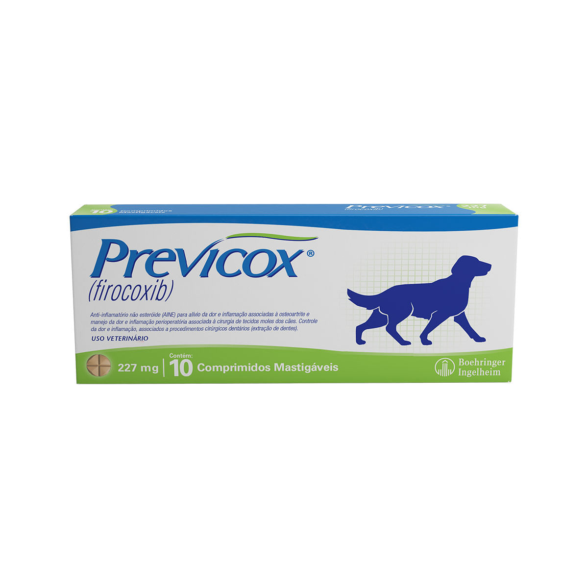 Foto-do-produto-Previcox-Anti-inflamatorio-para-Caes-227mg-no-petshop-online-da-Tudo-de-Bicho