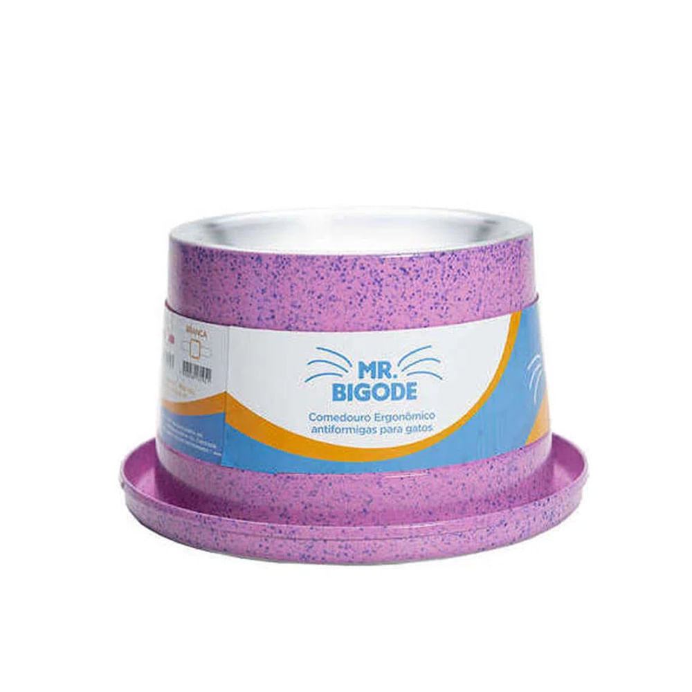 Foto-do-produto-Comedouro-Para-Gatos-NF-Pet-Antiformiga-Mr.Bigode-Junior-Rosa-140ml-no-petshop-online-da-Tudo-de-Bicho