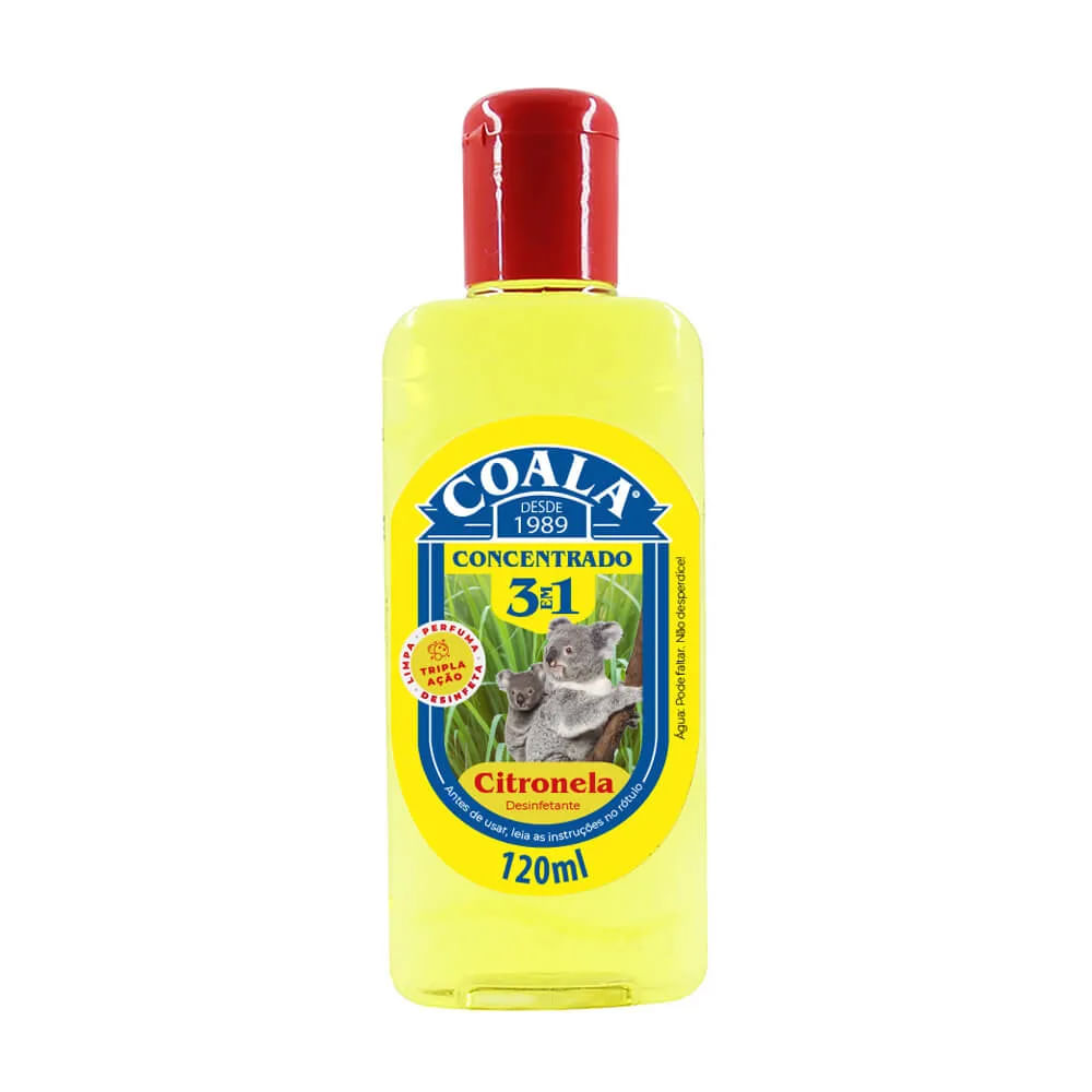 Foto-do-produto-Desinfetante-Concentrado-3-em-1-Citronela-Coala-120ml-no-petshop-online-da-Tudo-de-Bicho