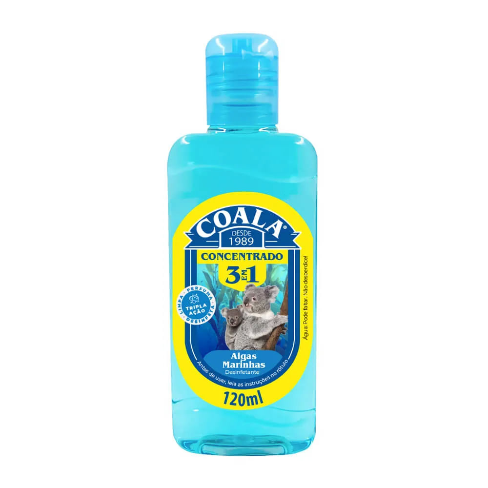 Foto-do-produto-Desinfetante-Concentrado-3-em-1-Algas-Marinhas-Coala-120ml-no-petshop-online-da-Tudo-de-Bicho