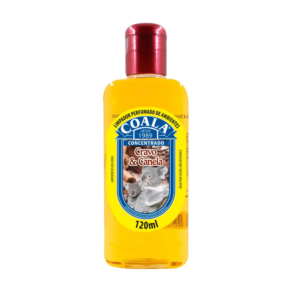 Foto-do-produto-Essencia-Limpeza-Concentrada-Cravo-e-Canela-Coala-120ml-no-petshop-online-da-Tudo-de-Bicho