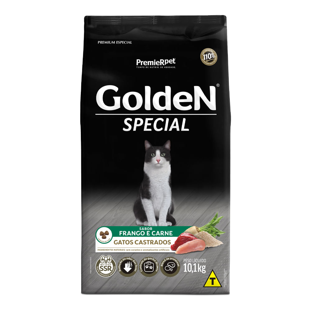 Foto-do-produto-Racao-Premier-Golden-para-Gatos-Adultos-Castrados-Frango-e-Carne-10-e1kg-no-petshop-online-da-Tudo-de-Bicho