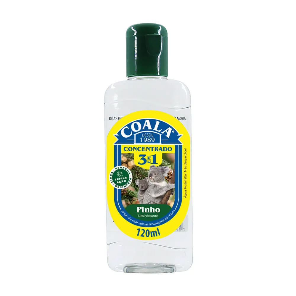 Foto-do-produto-Desinfetante-Concentrado-3-em-1-Pinho-Coala-120ml-no-petshop-online-da-Tudo-de-Bicho