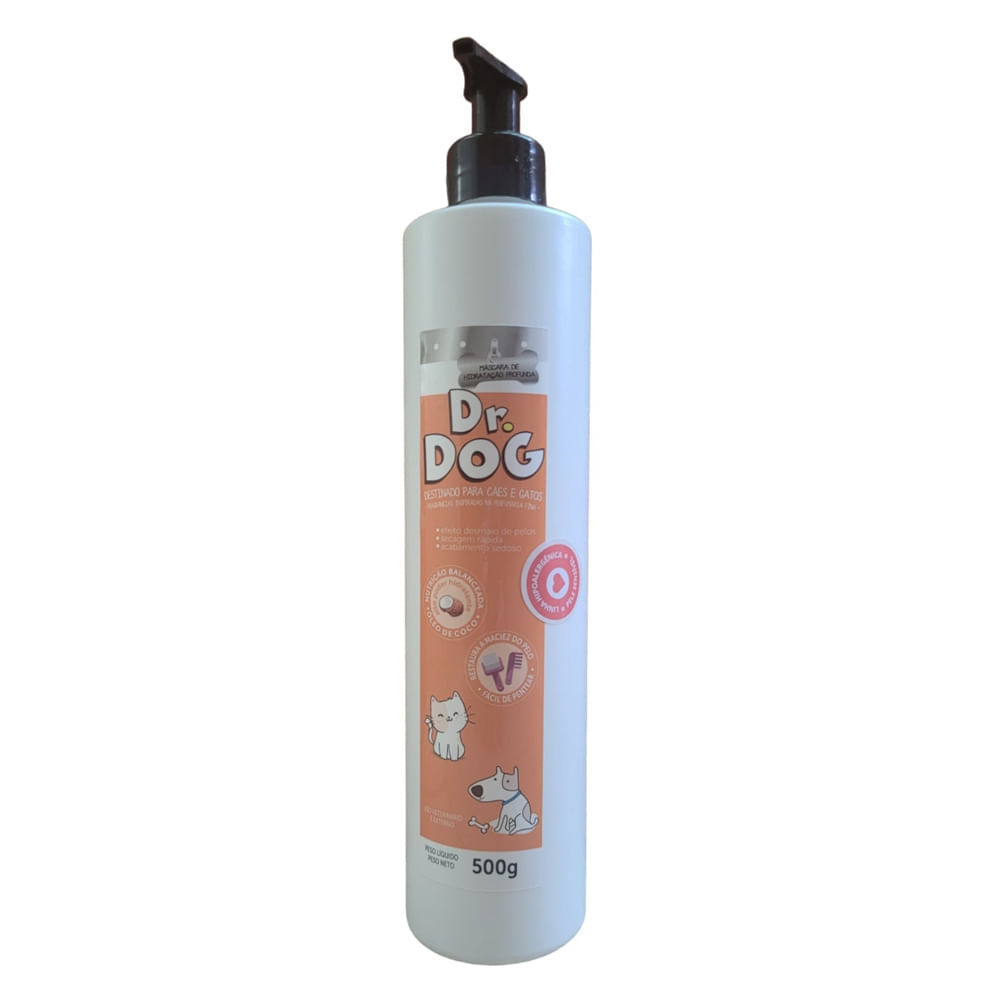 Foto-do-produto-Mascara-de-Hidratacao-Profissional-Dr-Dog-500ml-no-petshop-online-da-Tudo-de-Bicho