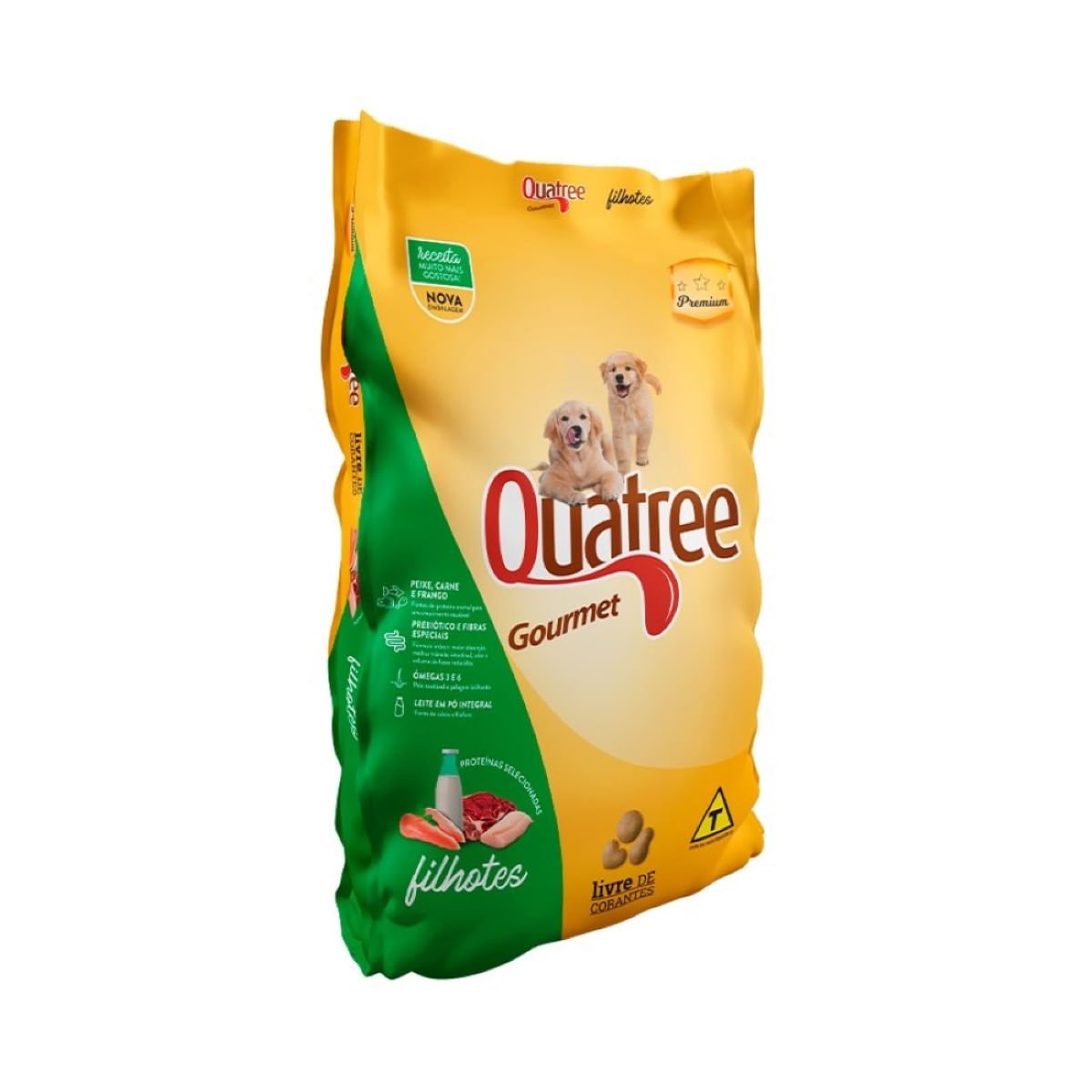 Foto-do-produto-Racao-Quatree-para-Caes-Gourmet-Filhotes-20kg-no-petshop-online-da-Tudo-de-Bicho