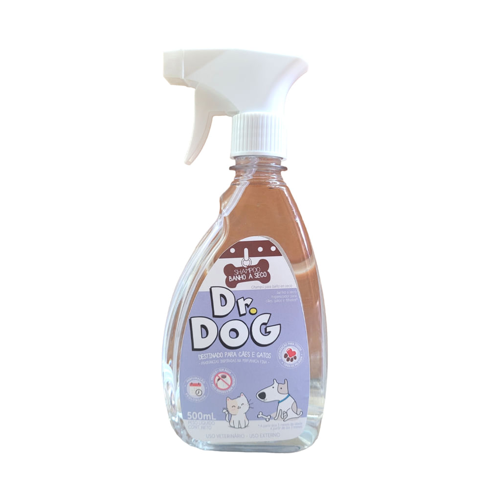 Foto-do-produto-Shampoo-a-Seco-para-Caes-e-Gatos-Dr-Dog-500ml-no-petshop-online-da-Tudo-de-Bicho