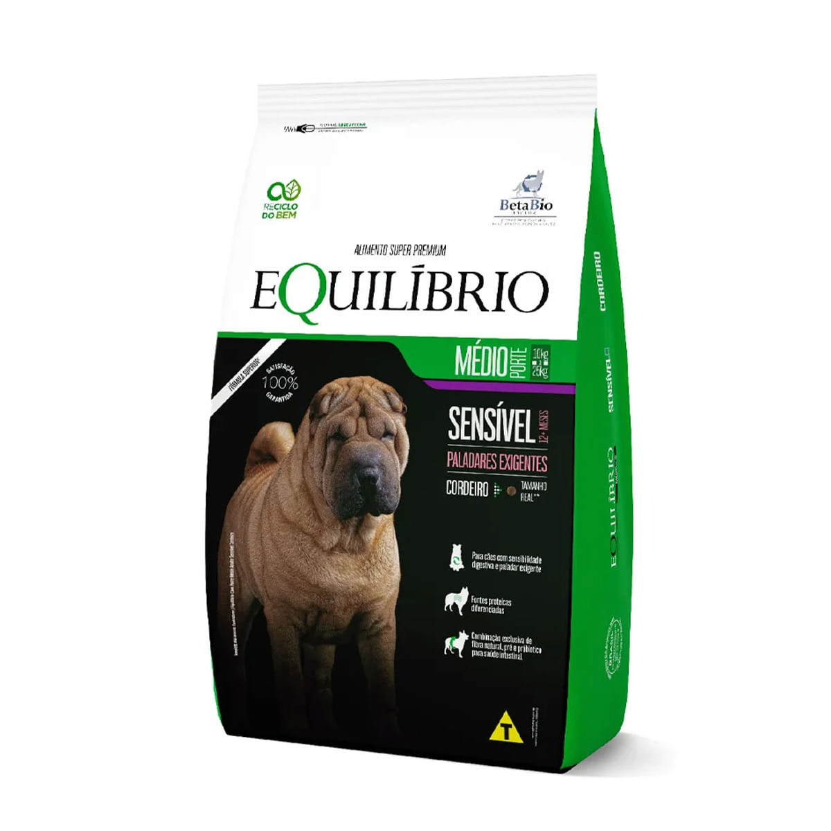 Foto-do-produto-Racao-Total-Equilibrio-Caes-Adultos-Sensitive-no-petshop-online-da-Tudo-de-Bicho