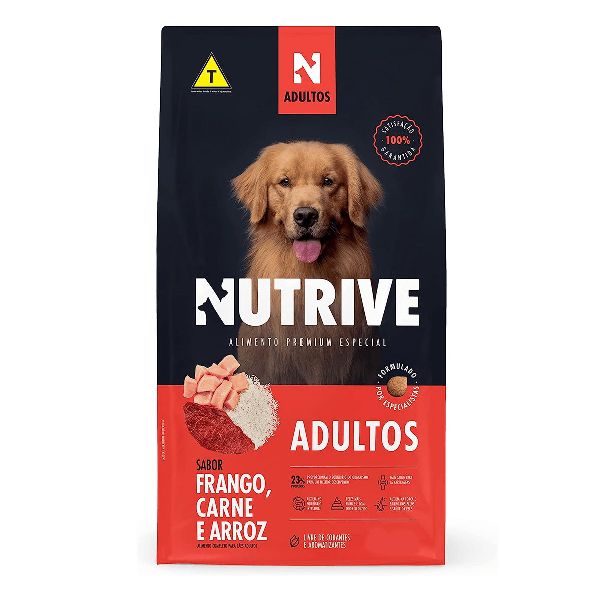 Foto-do-produto-Racao-Caes-Nutrive-Adulto-Frango-e-Carne-e-Arroz-15kg-no-petshop-online-da-Tudo-de-Bicho