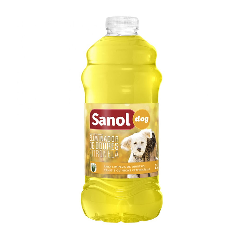 Foto-do-produto-Eliminador-de-Odores-Sanol-Dog-Cintronela-2-Litros-no-petshop-online-da-Tudo-de-Bicho