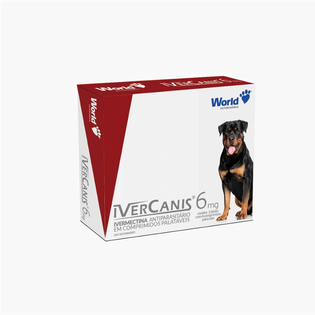 Foto-do-produto-Ivercanis-6mg-com-4-Comprimidos-no-petshop-online-da-Tudo-de-Bicho