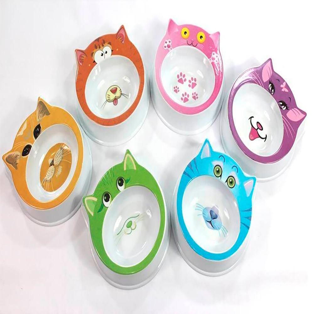Foto-do-produto-Comedouro-Gatos-Melamina-Face-no-petshop-online-da-Tudo-de-Bicho
